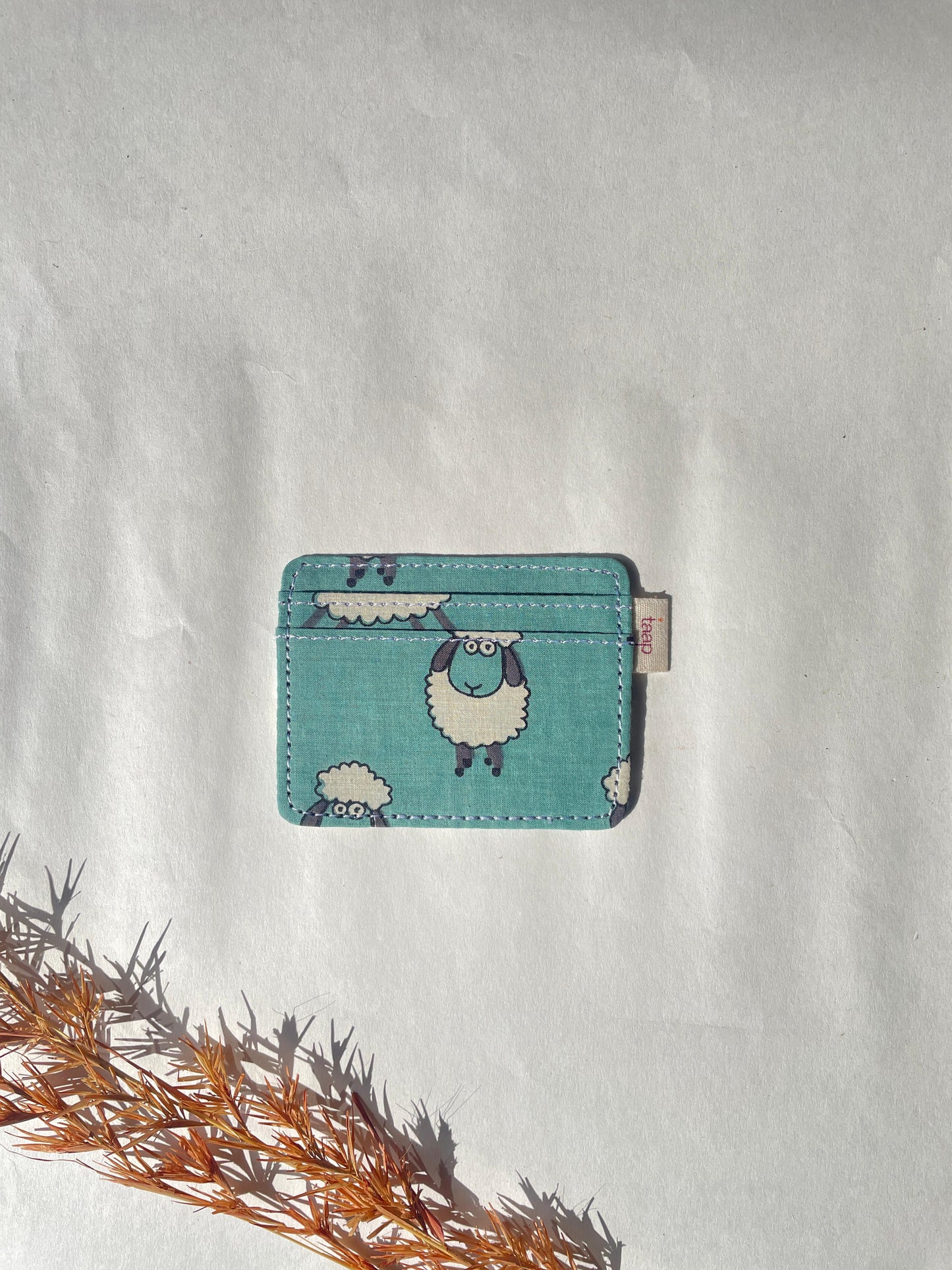 Sea Blue Pastures Card Holder – Slim, Stylish & Smartly Functional