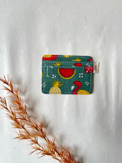 Summer Splash Card Holder – Slim, Stylish & Smartly Functional