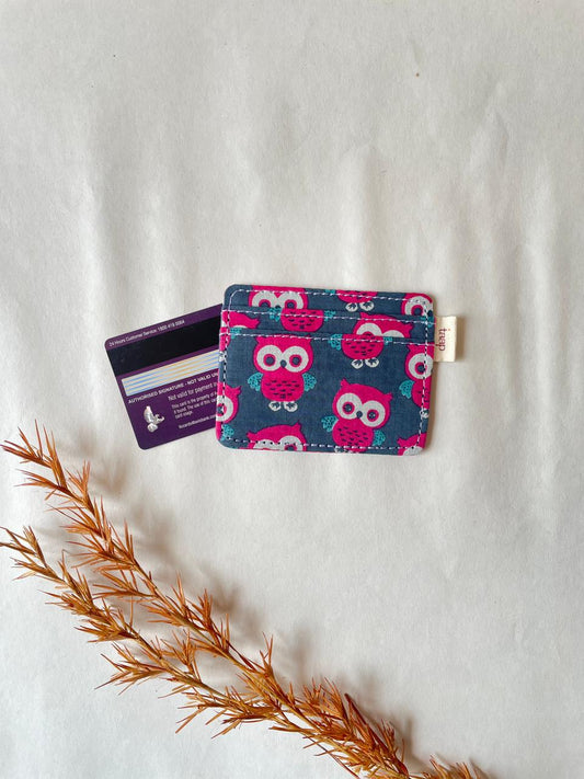 Whimsy Owl Card Holder – Slim, Stylish & Smartly Functional