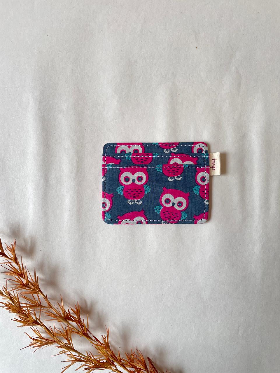 Whimsy Owl Card Holder – Slim, Stylish & Smartly Functional