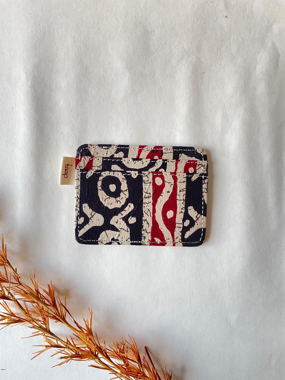 Ajrak Card Holder – Slim, Stylish & Smartly Functional