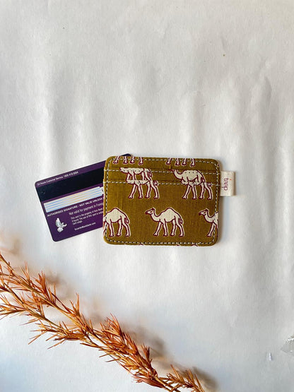 Desert Caravan Card Holder – Slim, Stylish & Smartly Functional