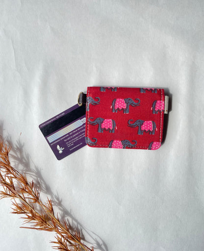 Ele-Fun Card Wallet – Compact Security with a Touch of Tradition